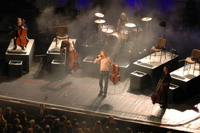 Фотографии -> Концерты ->  Apocalyptica в Music Hall (13 ноября 2005) -> Apocalyptica в Music Hall (13 ноября 2005) - 148