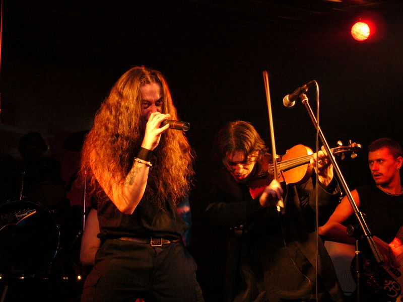 Фотографии -> Концерты -> Сольный концерт Dominia в клубе Арктика (30 января 2005) ->  Dominia -> Dominia - 029