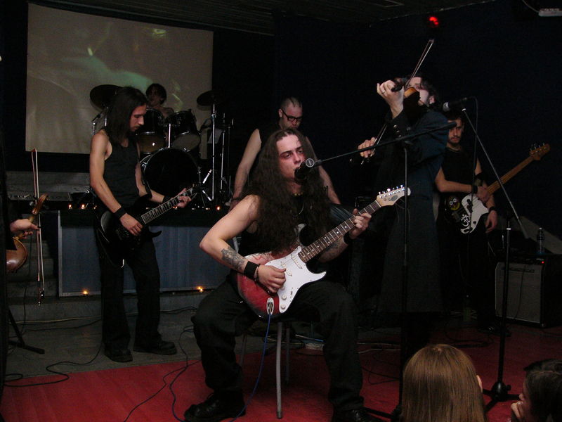 Фотографии -> Концерты -> Сольный концерт Dominia в клубе Арктика (30 января 2005) ->  Dominia -> Dominia - 031