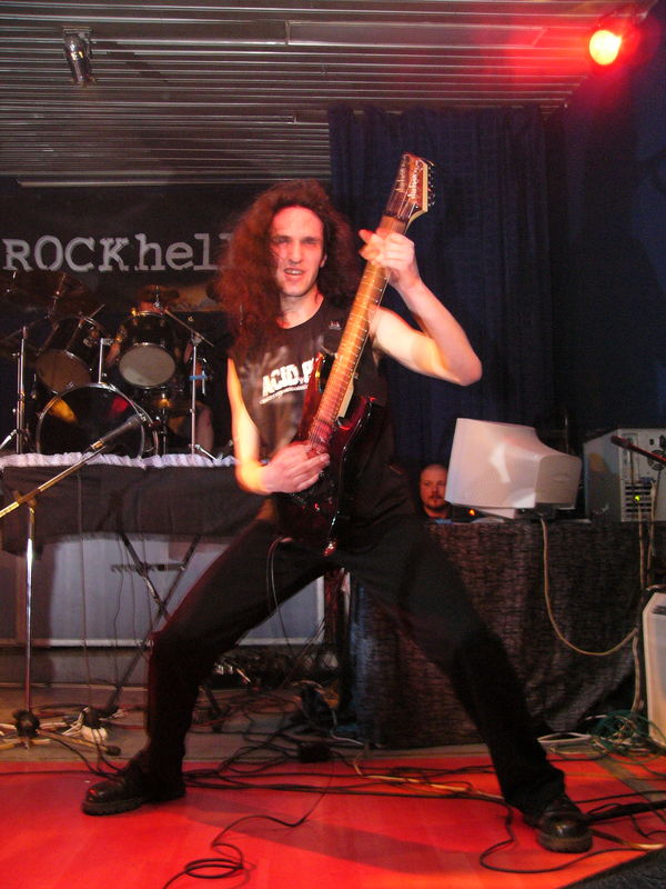 Фотографии -> Концерты -> День рождения RockHell.Ru в клубе Арктика (12 февраля 2005) ->  Asguard -> Asguard - 014