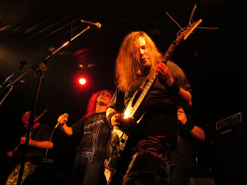 Фотографии -> Концерты -> Behemoth в клубе Арктика (13 марта 2005) ->  Morrah -> Morrah - 009