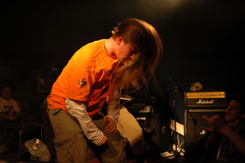 Фотографии -> Концерты -> PetroGrind Fest в клубе Арктика (19 ноября 2005) ->  Fleshgore -> Fleshgore - 012