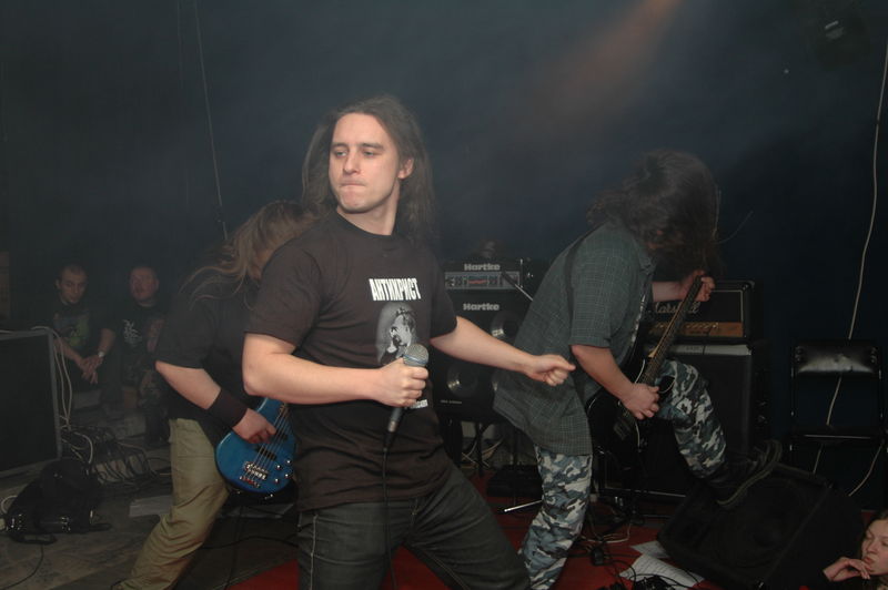 Фотографии -> Концерты -> День рождения RockHell.Ru в клубе Арктика (4 февраля 2006) ->  Morrah -> Morrah - 001