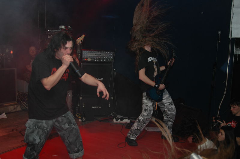Фотографии -> Концерты -> Vesania в клубе Арктика (17 марта 2006) ->  Mortem -> Mortem - 004