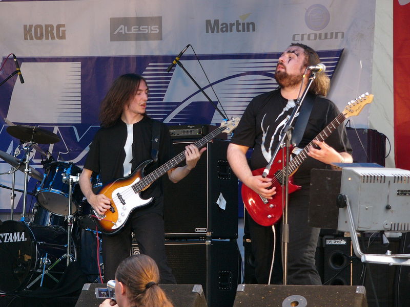 Фотографии -> Концерты -> Rock Palace Open Air в Пушкине (24 июля 2005) ->  Atomica -> Atomica - 033