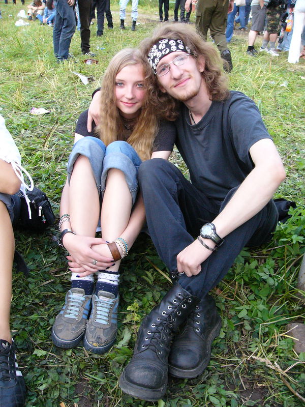 Фотографии -> Концерты -> Rock Palace Open Air в Пушкине (24 июля 2005) ->  Люди на концерте -> Люди на концерте - 059