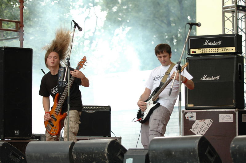 Фотографии -> Концерты -> Rock Palace Open Air II в Пушкине (29 июля 2006) ->  Abnormal -> Abnormal - 002