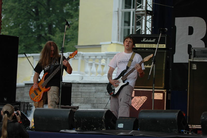 Фотографии -> Концерты -> Rock Palace Open Air II в Пушкине (29 июля 2006) ->  Abnormal -> Abnormal - 008