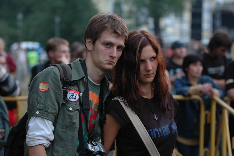Фотографии -> Концерты -> Rock Palace Open Air II в Пушкине (29 июля 2006) ->  Люди на концерте -> Люди на концерте - 125