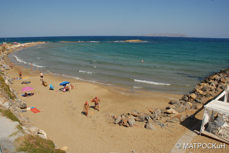 Фотографии -> Поездки -> Отпуск на Крите (24 августа - 18 сентября 2013) ->  На пляже -> На пляже - 018