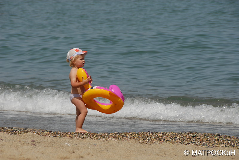 Фотографии -> Поездки -> Отпуск на Крите (17 августа - 7 сентября 2014) ->  На пляже -> На пляже - 007