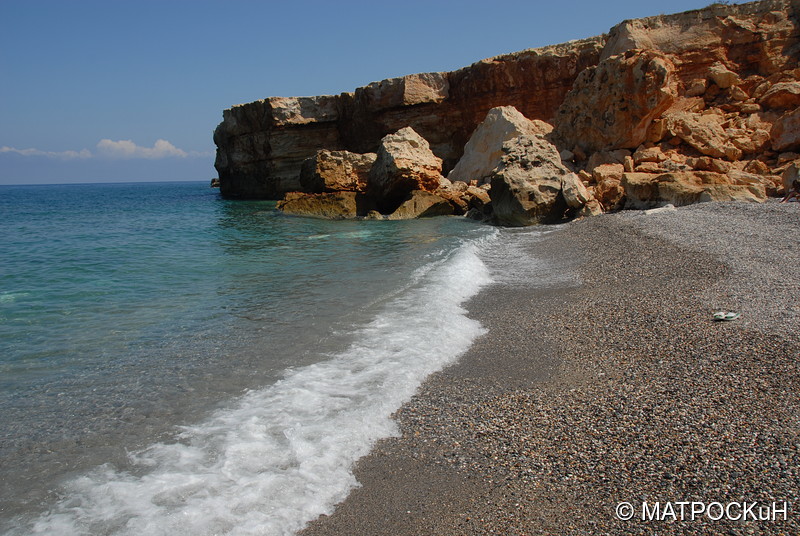 Фотографии -> Поездки -> Отпуск на Крите (17 августа - 7 сентября 2014) ->  На пляже -> На пляже - 027