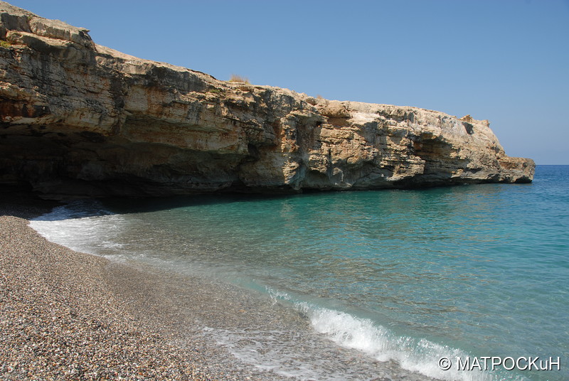 Фотографии -> Поездки -> Отпуск на Крите (17 августа - 7 сентября 2014) ->  На пляже -> На пляже - 028