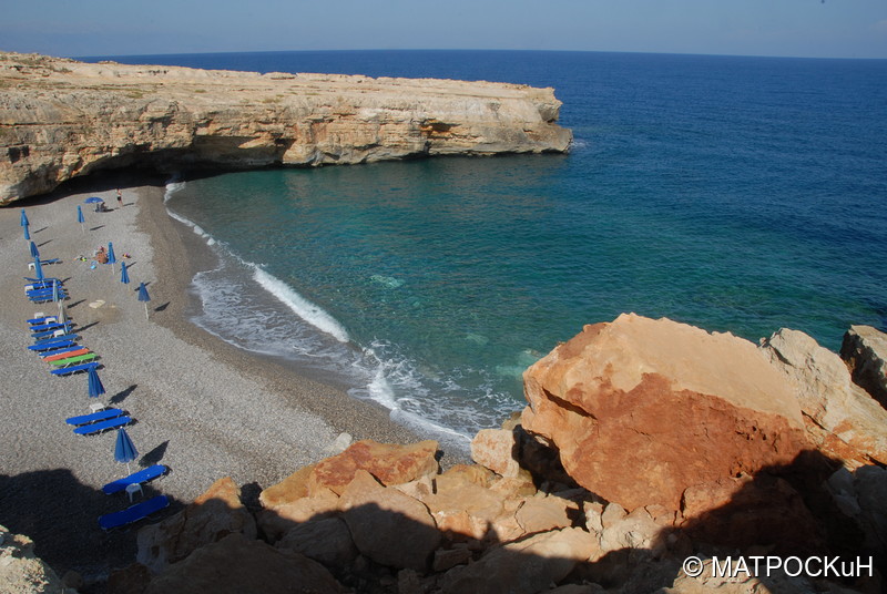 Фотографии -> Поездки -> Отпуск на Крите (17 августа - 7 сентября 2014) ->  На пляже -> На пляже - 034