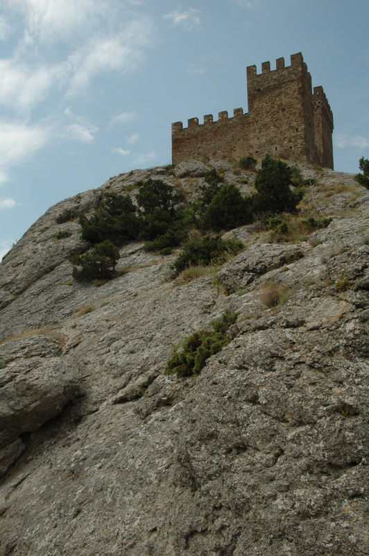 Фотографии -> Поездки -> Отпуск в Крыму (28 июня - 26 июля 2008) ->  Генуэзская крепость -> Генуэзская крепость - 034