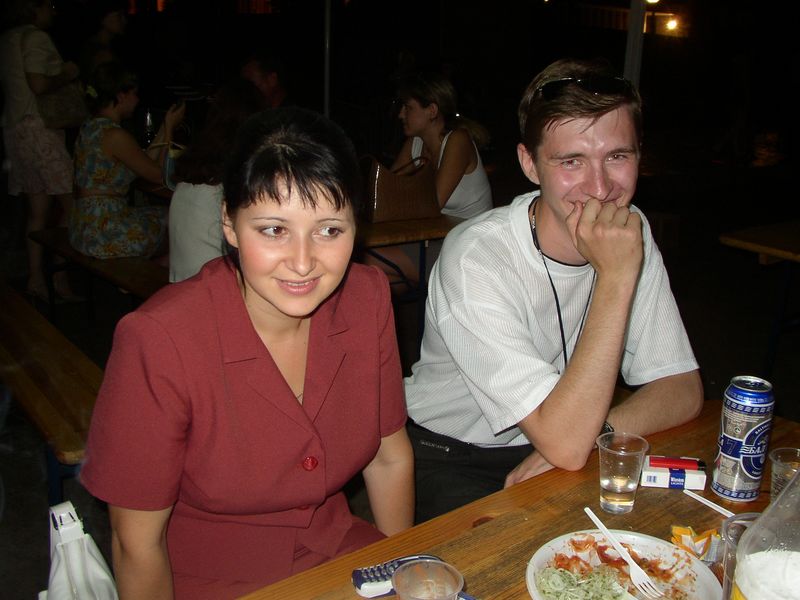 Фотографии -> Поездки -> Поездка в Нижний Новгород и Уфу (4-8 августа 2003) ->  IRC Party. День второй. Проводы (7 августа 2003) -> IRC Party. День второй. Проводы (7 августа 2003) - 030